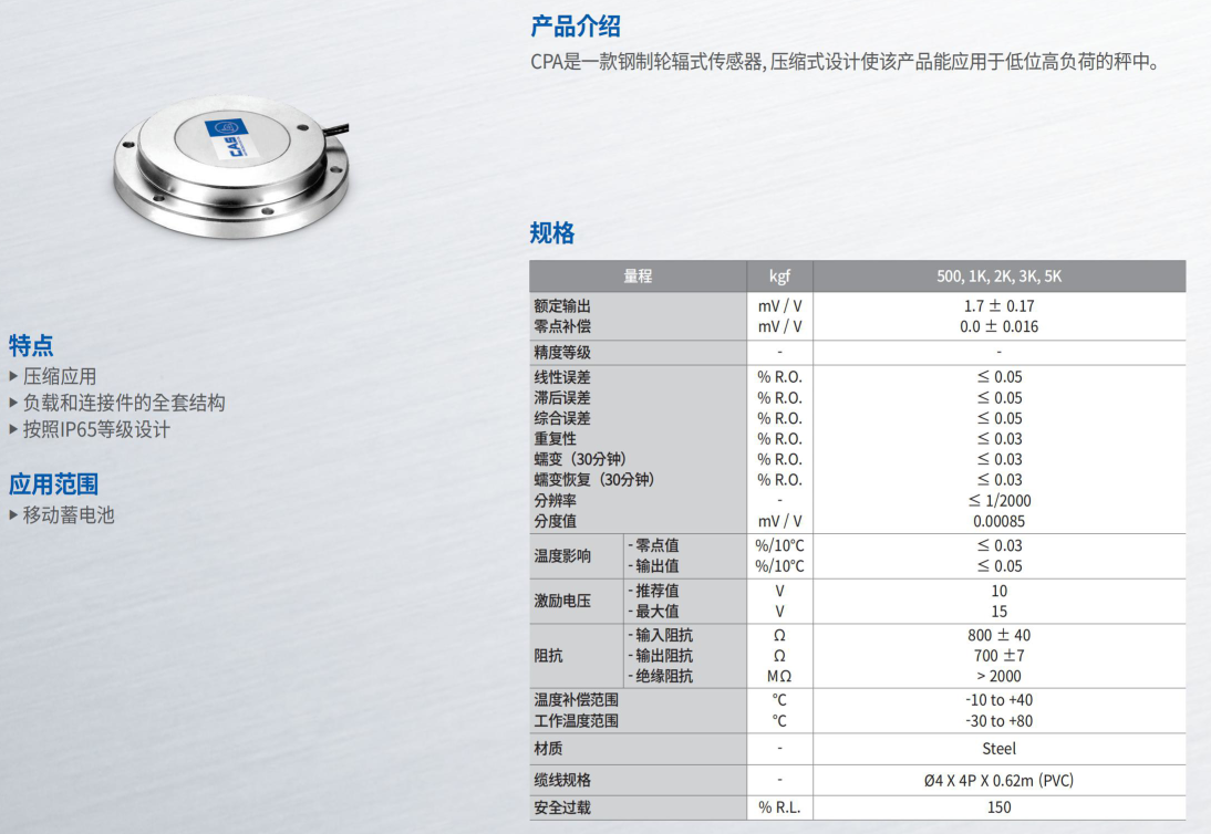 CPA-500kgf