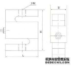 美國(guó)sensolink稱重傳感器 SLZ3R產(chǎn)品尺寸